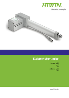 HIWIN,siłowniki,liniowe,serii,LAM,LAS,LAN,elektrosiłowniki,technika,liniowa