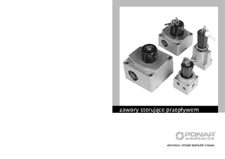 PONAR,WADOWICE,-,zawory,ciśnieniowe,sterjace,przeplyw