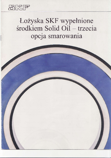 Łożyska,wypełnione,stałym,środkiem,smarnym,tworzywo,solid,oil,bezobslugowe,SKF,opcja,trzecia,lubrication,