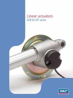 Siłowniki,liniowe,siłownik,liniowy,człony,wykonawcze,,człon,wykonawczy,linear,actuators,SKF,CAR,CAT