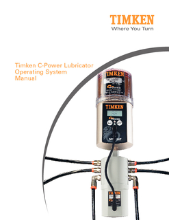 TIMKEN,-,smarownica,automatyczna,wielopunktowa,C-Power,-,instrukcja,użytkowania